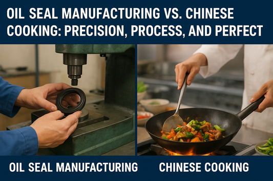 Oil Seal Manufacturing vs. Chinese Cooking: Precision, Process, and Perfection