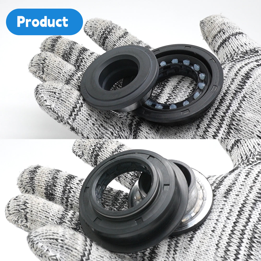 DMHUI AQ7523P Rotary Shaft Sealing Ring 25x52/60x18mm - QLFY Type NBR Rubber 01033115B 904/13600 Roller Shaft Oil Seals