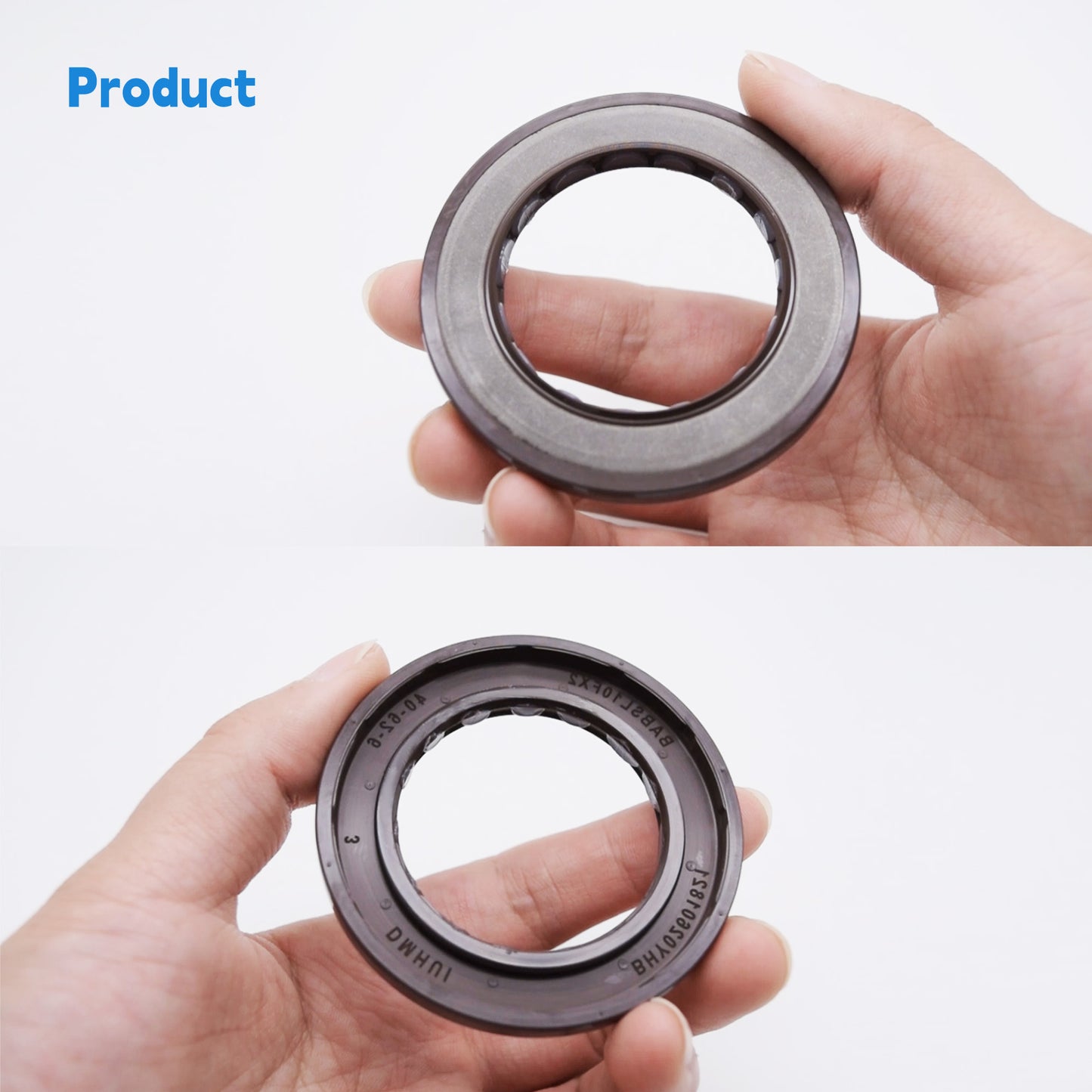 High Pressure Rotary Shaft Oil Seals 40x62x6mm, BABSL10FX2 Type FKM Double Lip Hydraulic Pump Motor Seals for A8V55, V30D95, KYB87 Pump