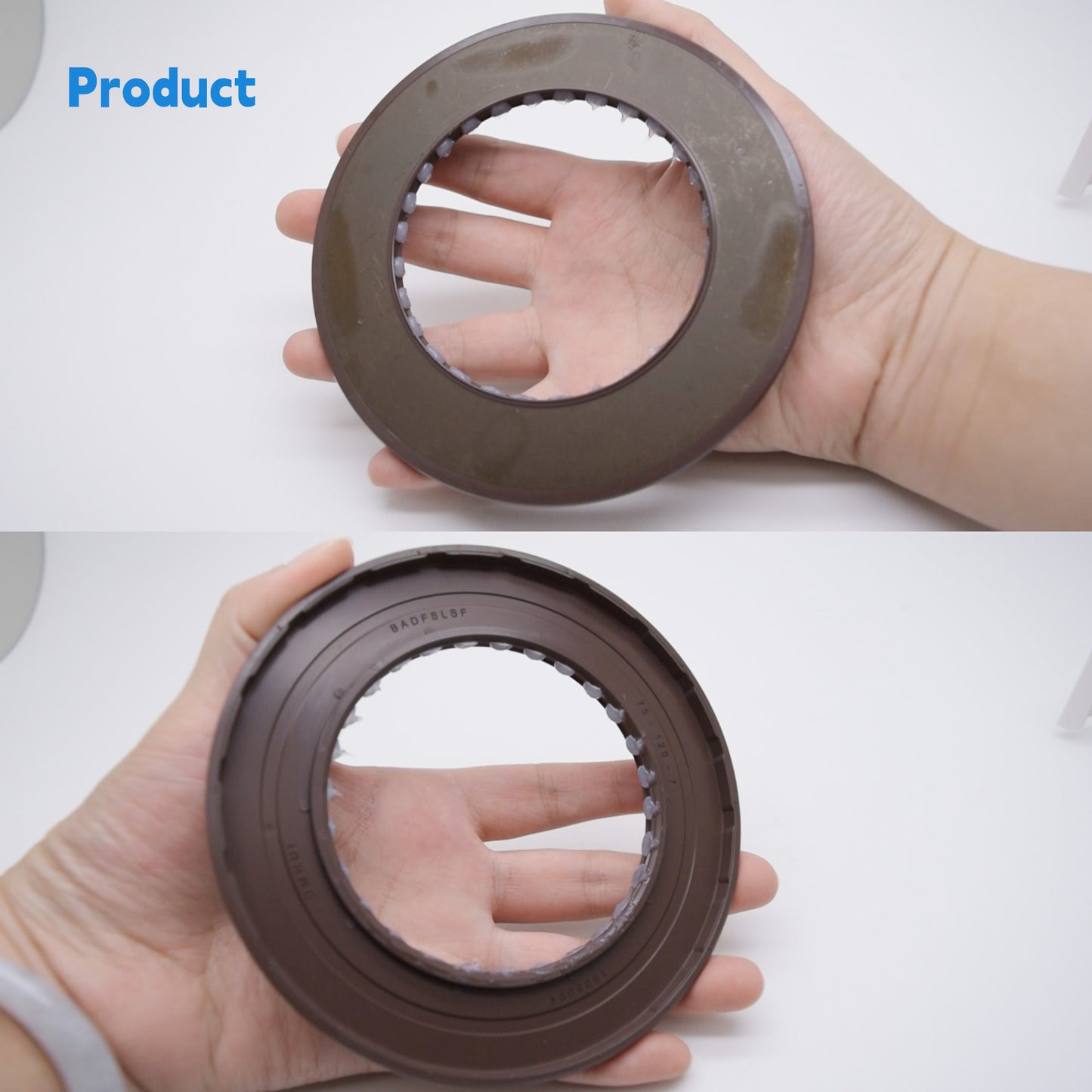 High Pressure Rotary Shaft Oil Seals 75x120x7mm, BABSL10FX2 Type FKM Double Lip Hydraulic Piston Pump Seals for Rexroth A4VG250 Pump