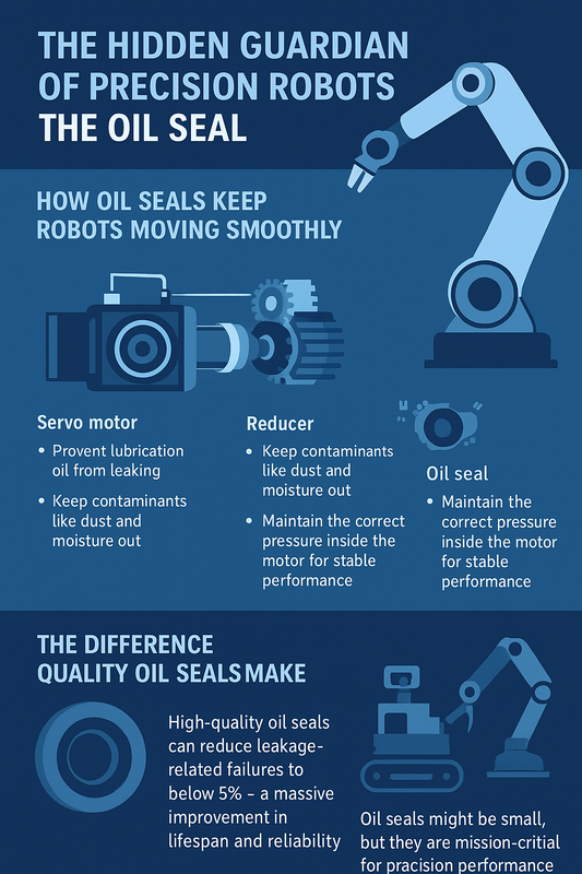 The Hidden Guardian of Precision Robots: The Oil Seal