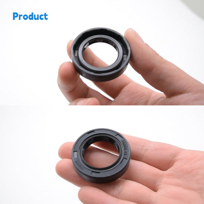 16253-14-NC High Pressure Oil Seal 22.225x34.925x7.9mm, TCV Type NBR Rotary Shaft Double Lip Seal for Hydraulic Pump Motor