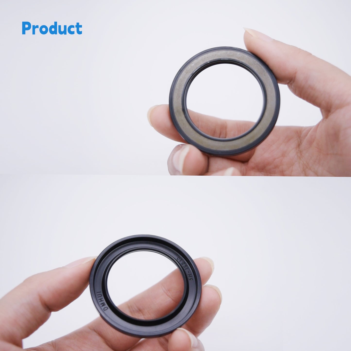 DMHUI Pressure 5H-15210 Oil Seal 33x46.3x4.1/3mm VC Type NBR Rubber – Shaft Seal Ring of Eaton Motor Repair Kit 61329-000