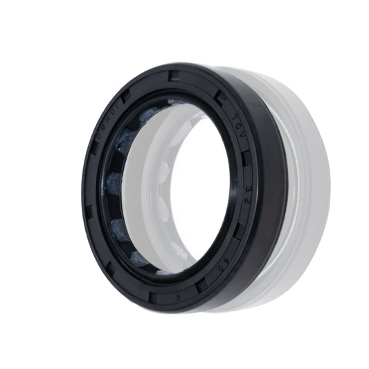 High Pressure Oil Seal 32x45x8mm, TCV Type NBR Radial Shaft Double Lip Seal for Hydraulic Pump Motor