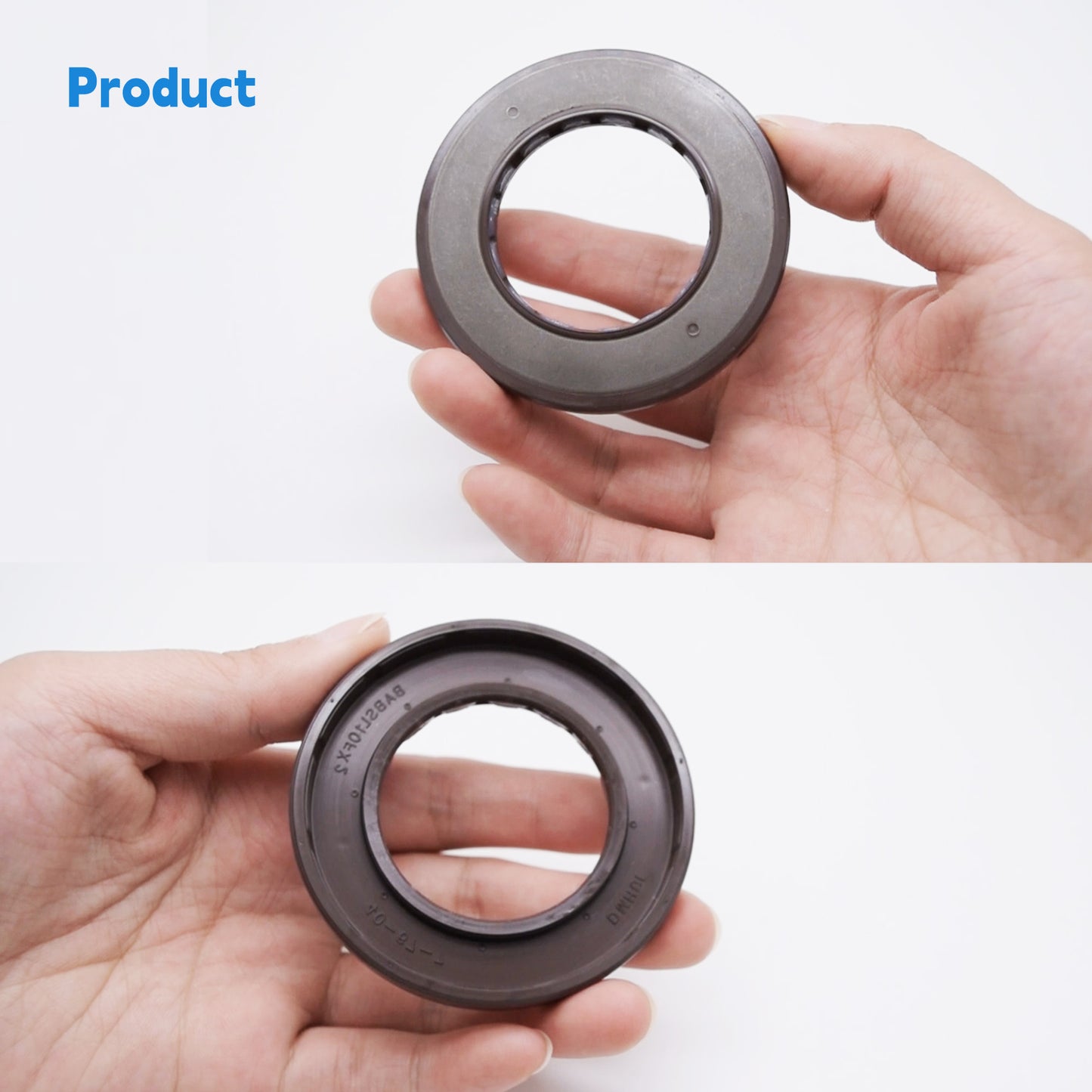 High Pressure Rotary Shaft Oil Seals 40x67x7mm, BABSL10FX2 Type FKM Double Lip Hydraulic Pump Motor Seals for Rexroth A4VG56, A10VG63 Pump