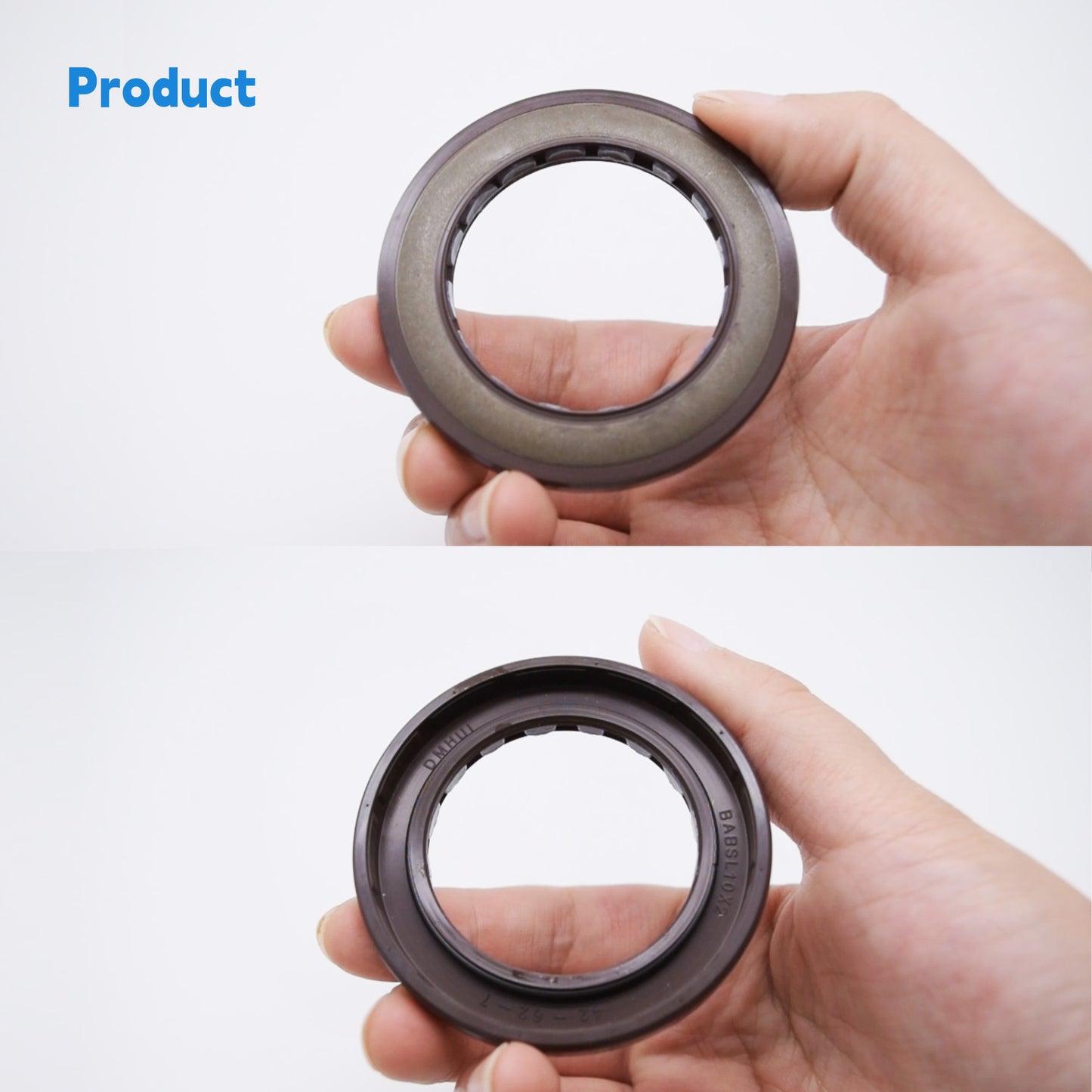 High Pressure Rotary Shaft Oil Seals 42x62x7mm, BABSL10FX2 Type FKM Double Lip Hydraulic Pump Motor Seals for Hawe V30D250 Pump