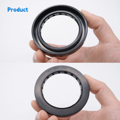 High Pressure Oil Seal 47x65x10mm, TCV Type NBR Radial Shaft Double Lip Seal for Hydraulic Pump Motor