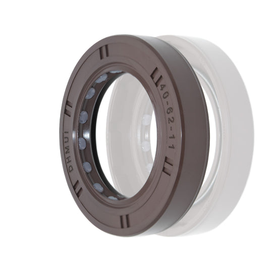 DMHUI High Pressure Double Lip Oil Seal 40x62x11mm TCV Type FKM Rubber – Hydraulic Pump Shaft Seal 40-62-11