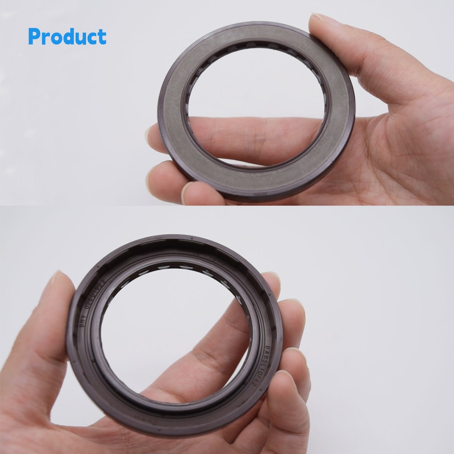 High Pressure Rotary Shaft Oil Seals 50x70x7mm, BABSL10FX2 Type FKM Double Lip Hydraulic Pump Motor Seals