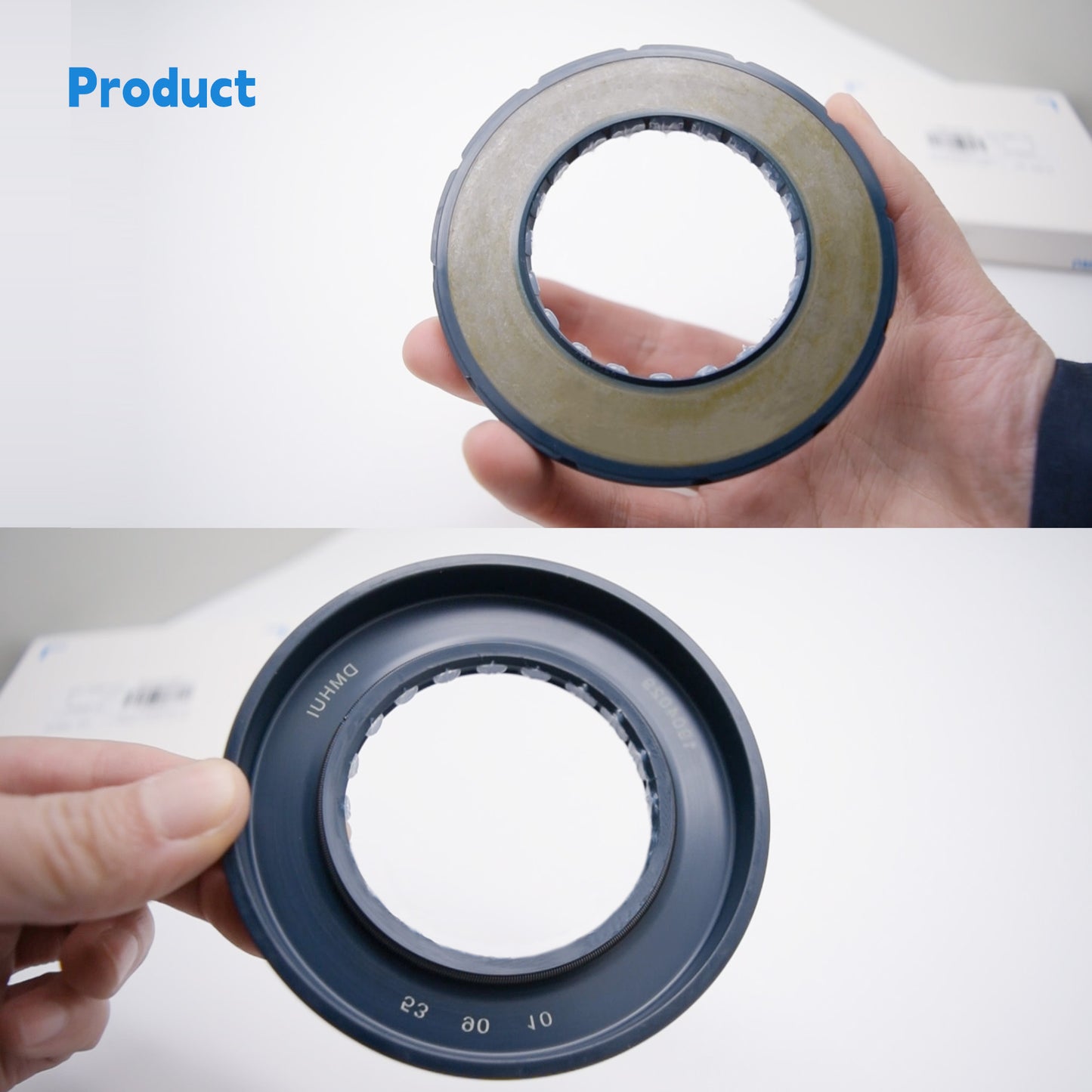 DMHUI High Pressure Rotary Shaft Oil Seals 53x90x10mm for Hydraulic Pump and Motor - TCN Type NBR Rubber Shaft Grease Seal