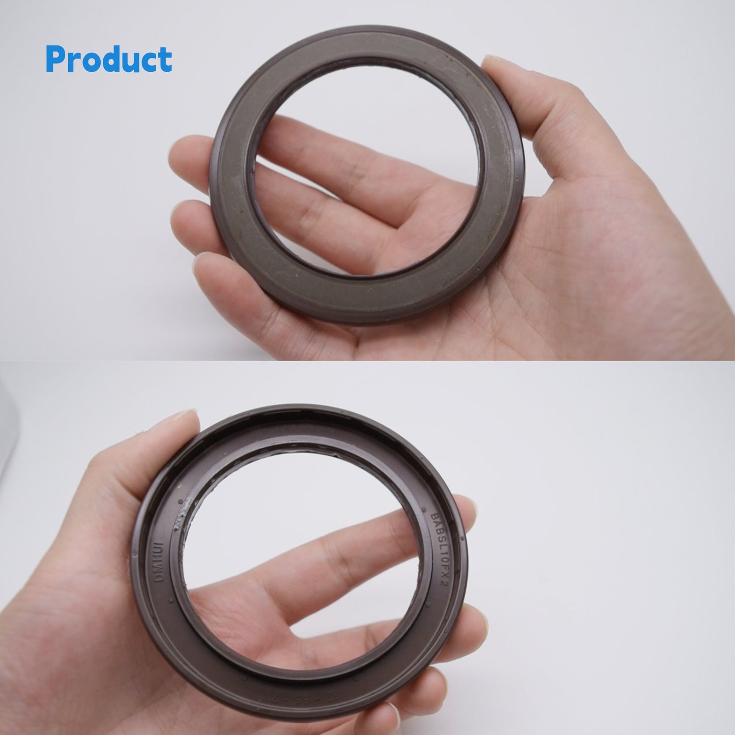 High Pressure Rotary Shaft Oil Seals 62x85x7mm, BABSL10FX2 Type FKM Double Lip Hydraulic Pump Motor Seals for Rexroth A8V172, A8V200, A2F160 Pump