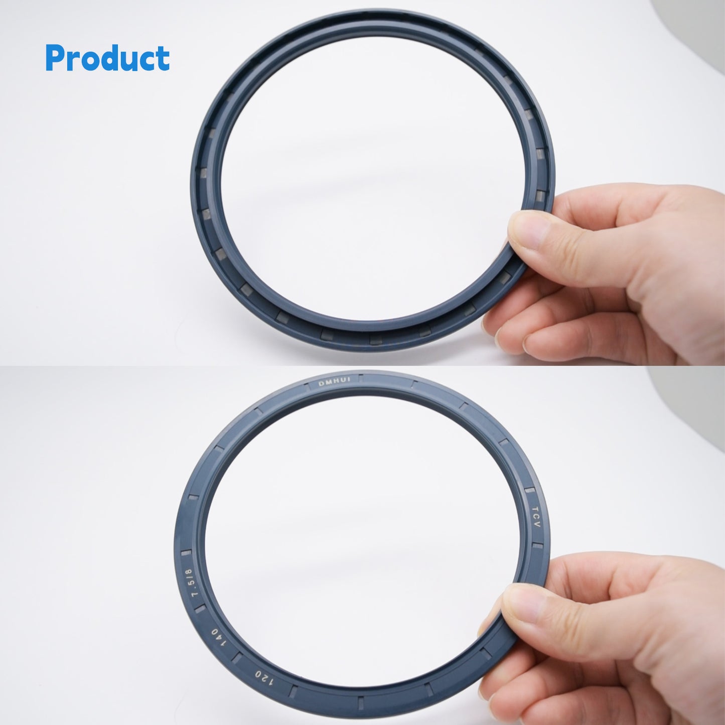 High Pressure TCV Oil Seal 120x140x7.5/8mm, NBR Material Hydraulic Piston Motor Double Lip Seal for Rexroth MCR5 Motor